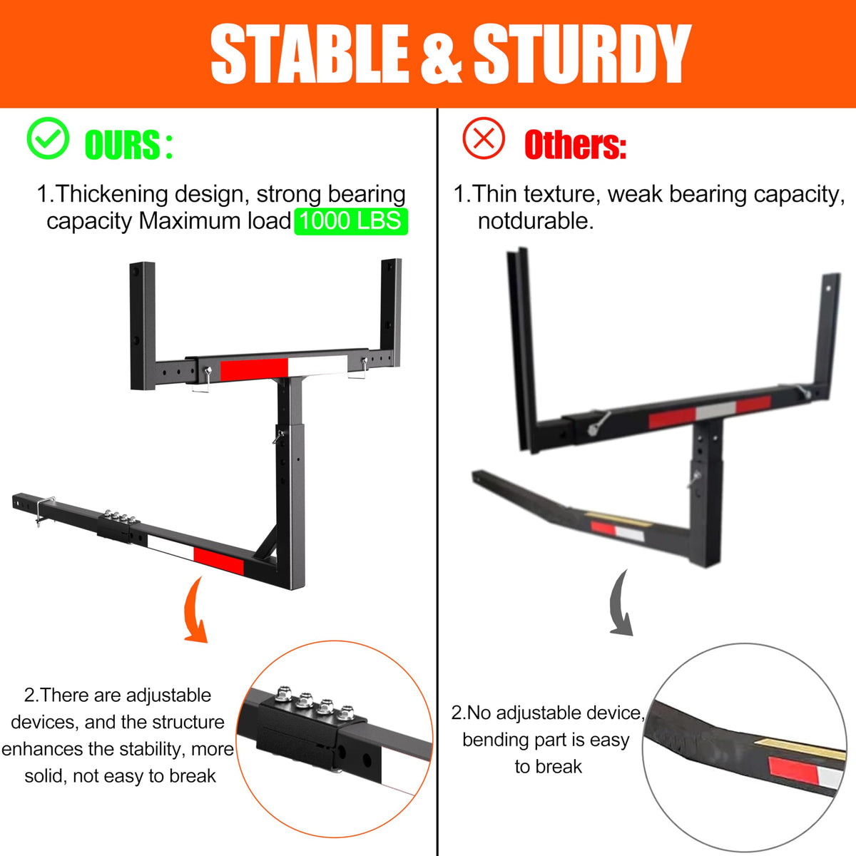 Truck Bed Extender Hitch Mount B478291