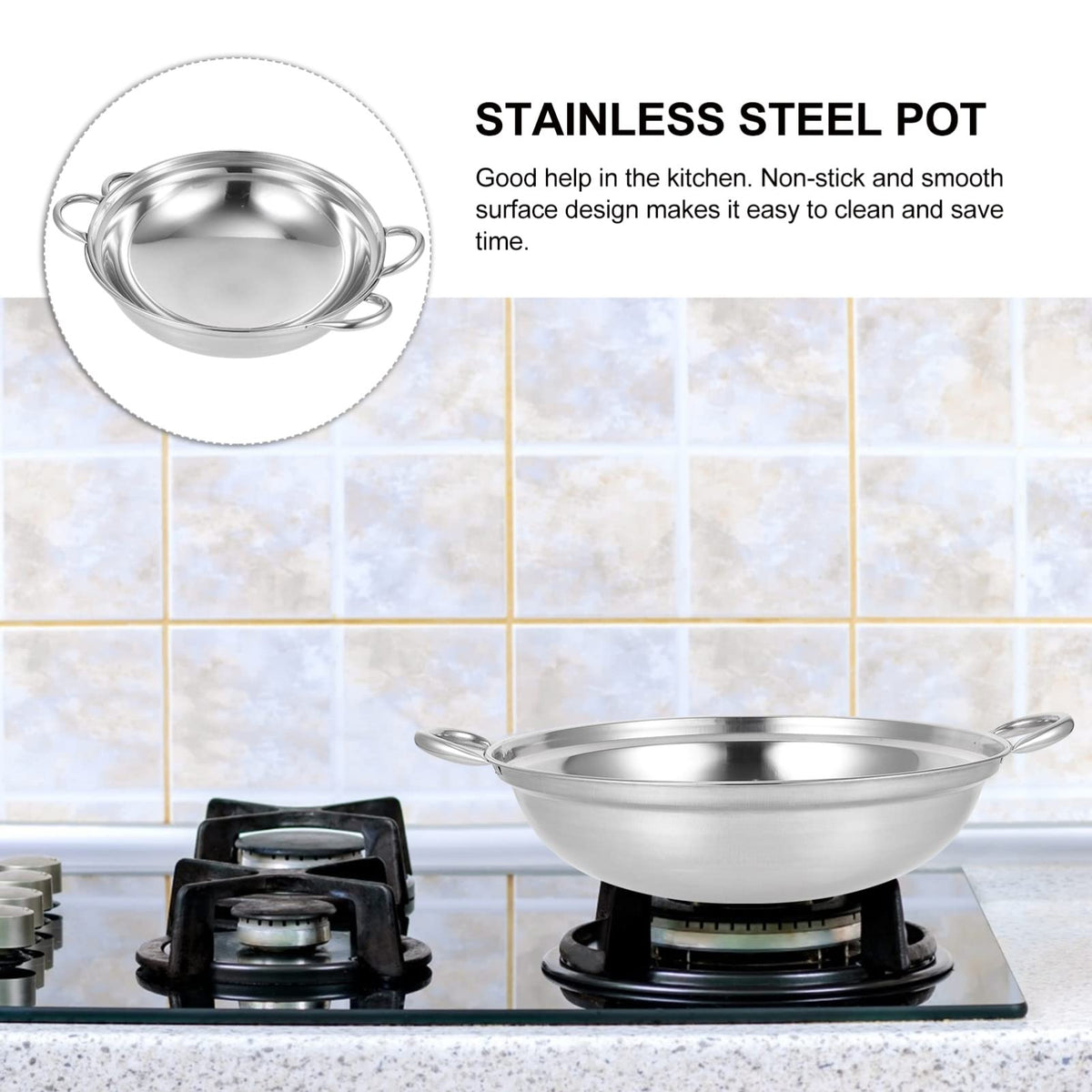 Stainless Steel Hot Pot O54446