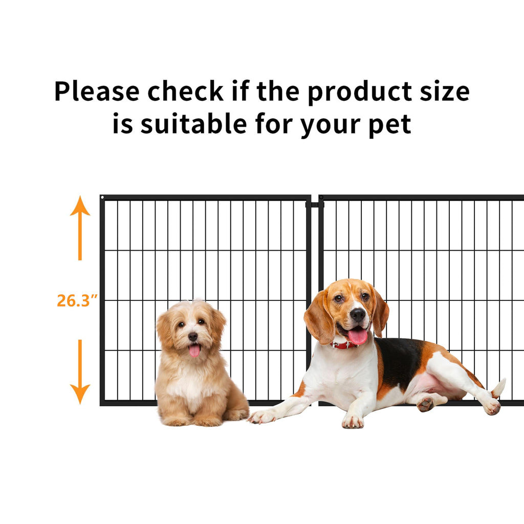 48 Inch Black Metal Dog Crate with Removable Top Cover Y50827