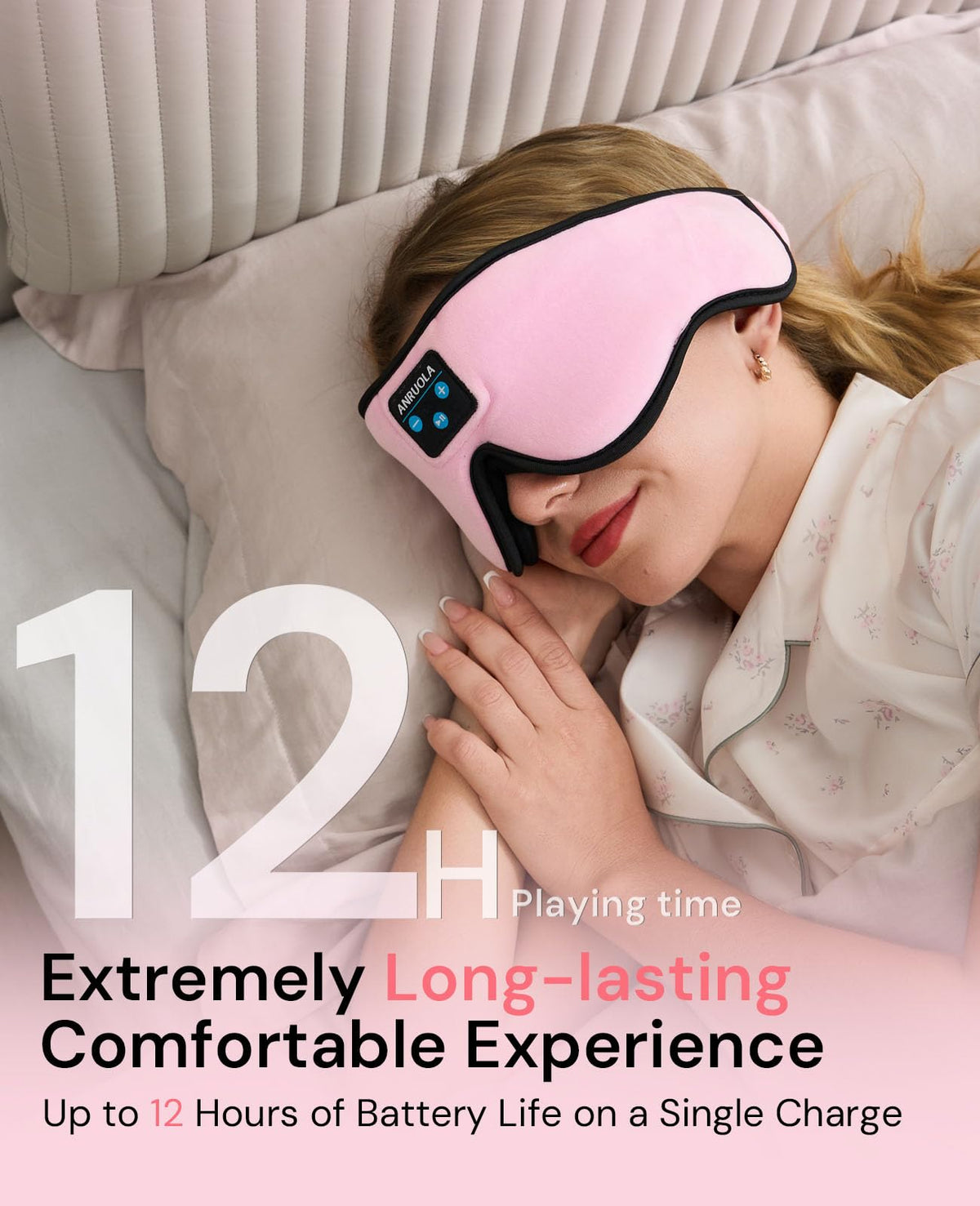 Bluetooth Sleep Mask with Wireless Headphones P30374