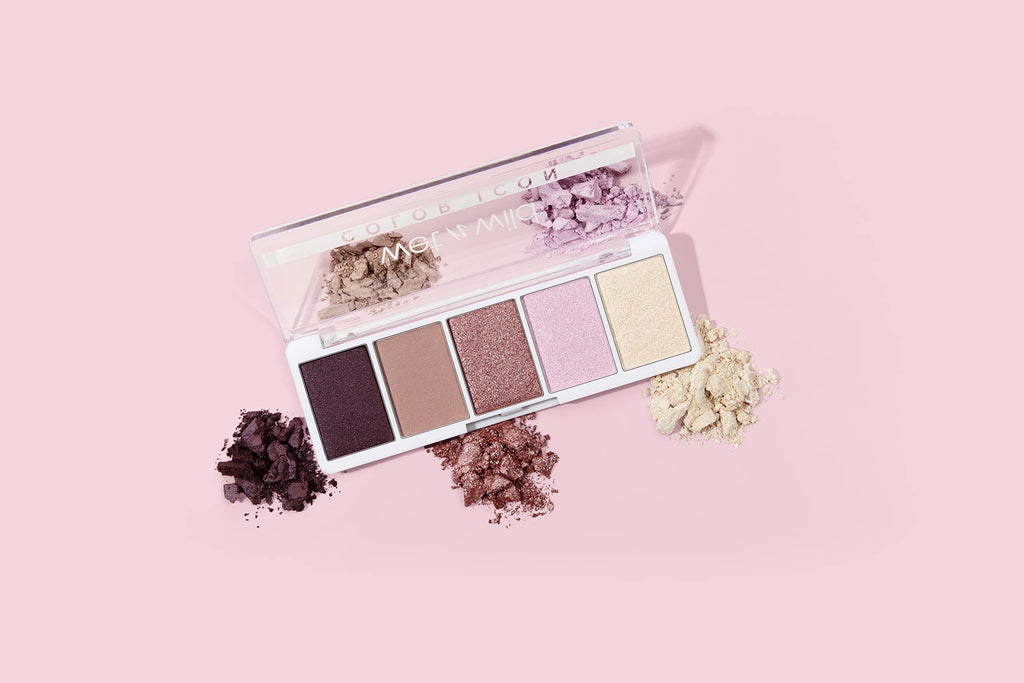 5 Pan Matte Shimmer Metallic Eyeshadow Palette J548756