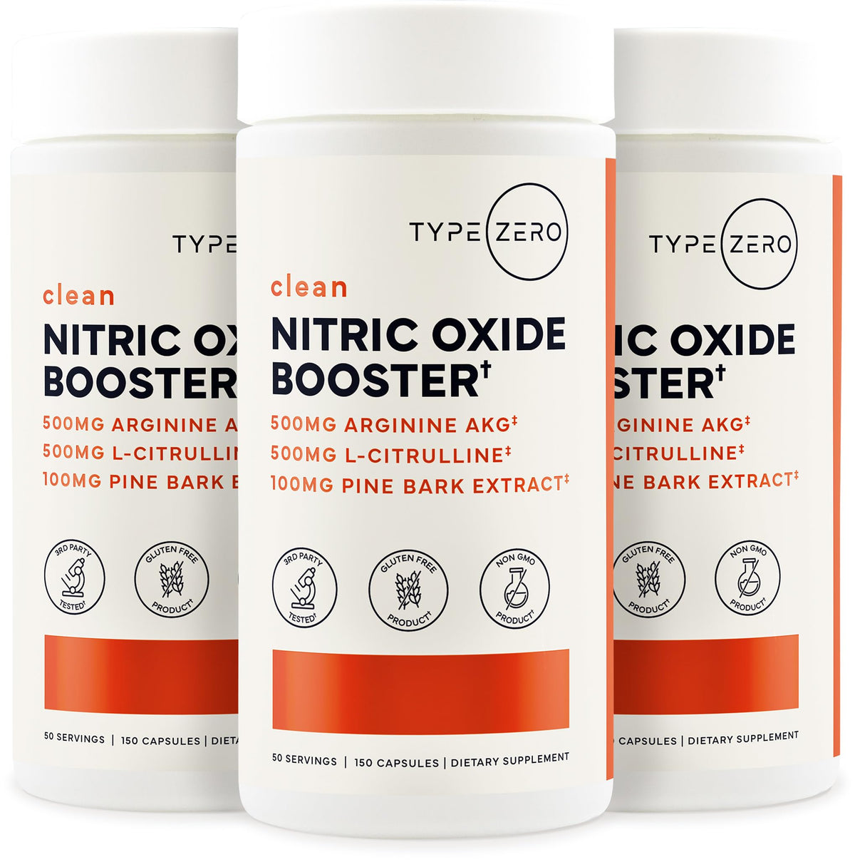 Nitric Oxide Booster 150 Veggie Capsules Y3879
