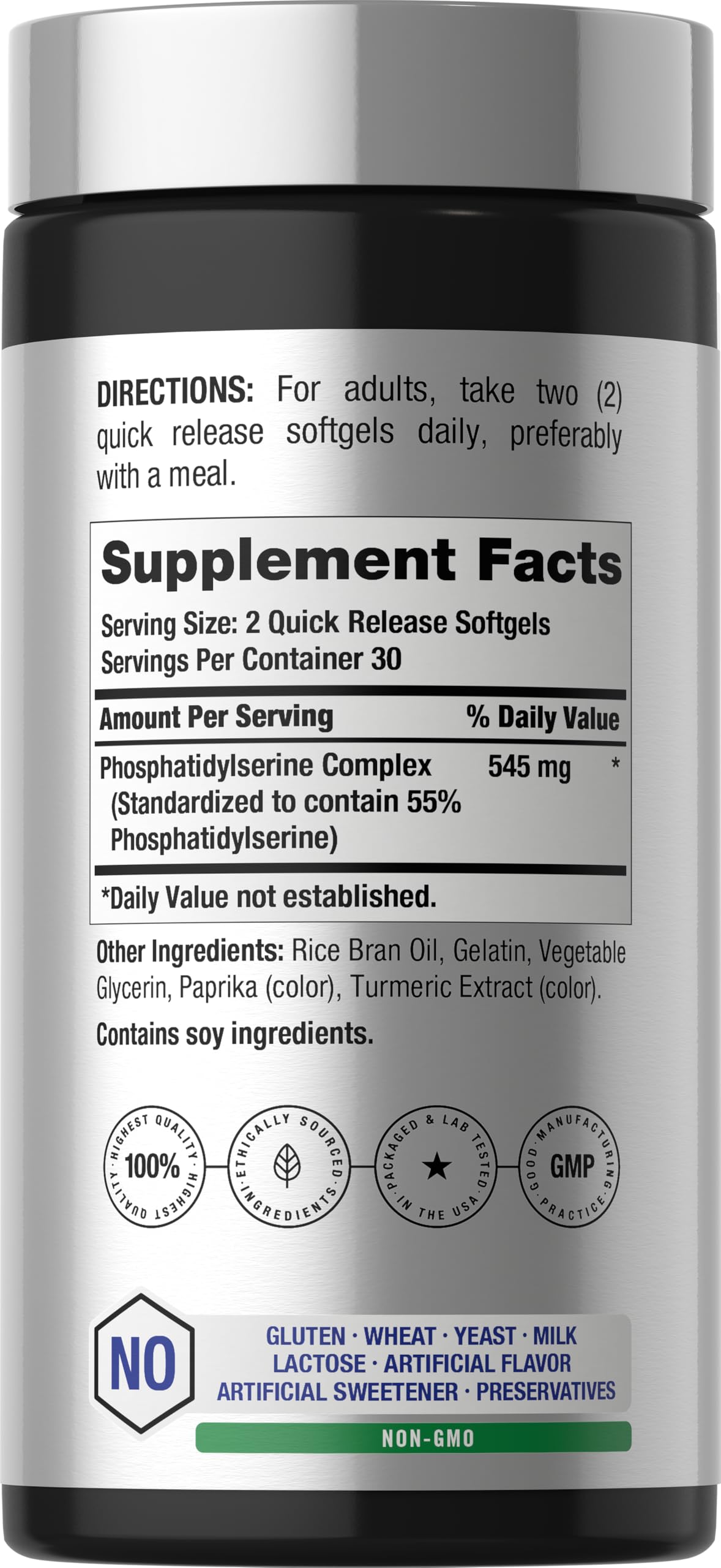 Memory Support Supplement 60 Softgels K45902
