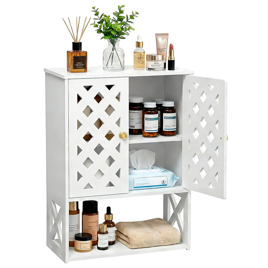 Bathroom Medicine Cabinet with 2 Doors H806030