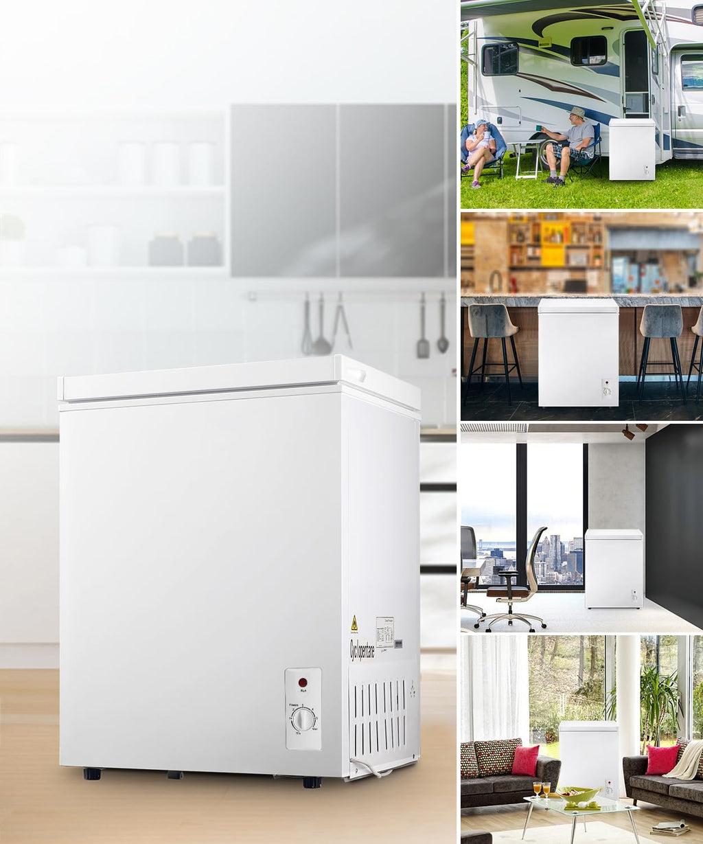 5.0 cu.ft Chest Freezer with Temperature Control H1483