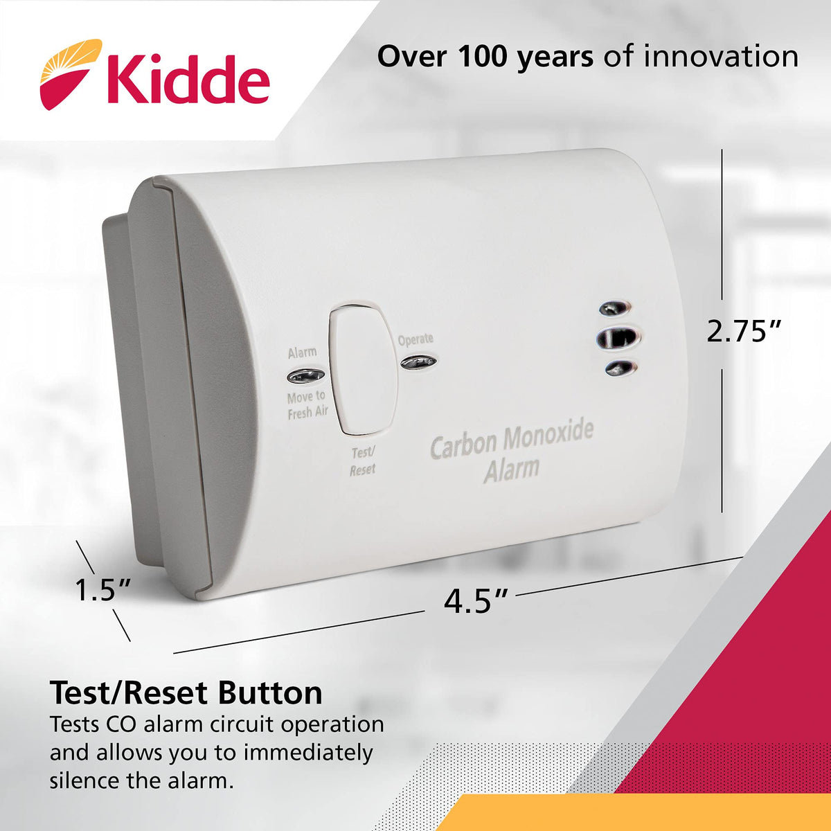 Battery Powered Smoke and Carbon Monoxide Detector B935023