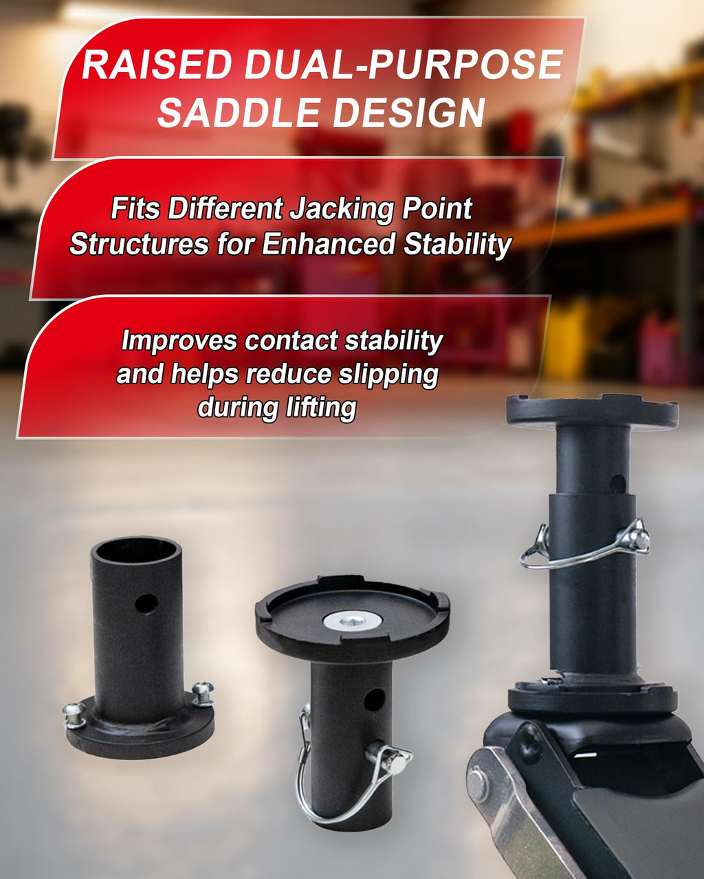 3 Ton Low Profile Floor Jack with Foot Pedal P80314