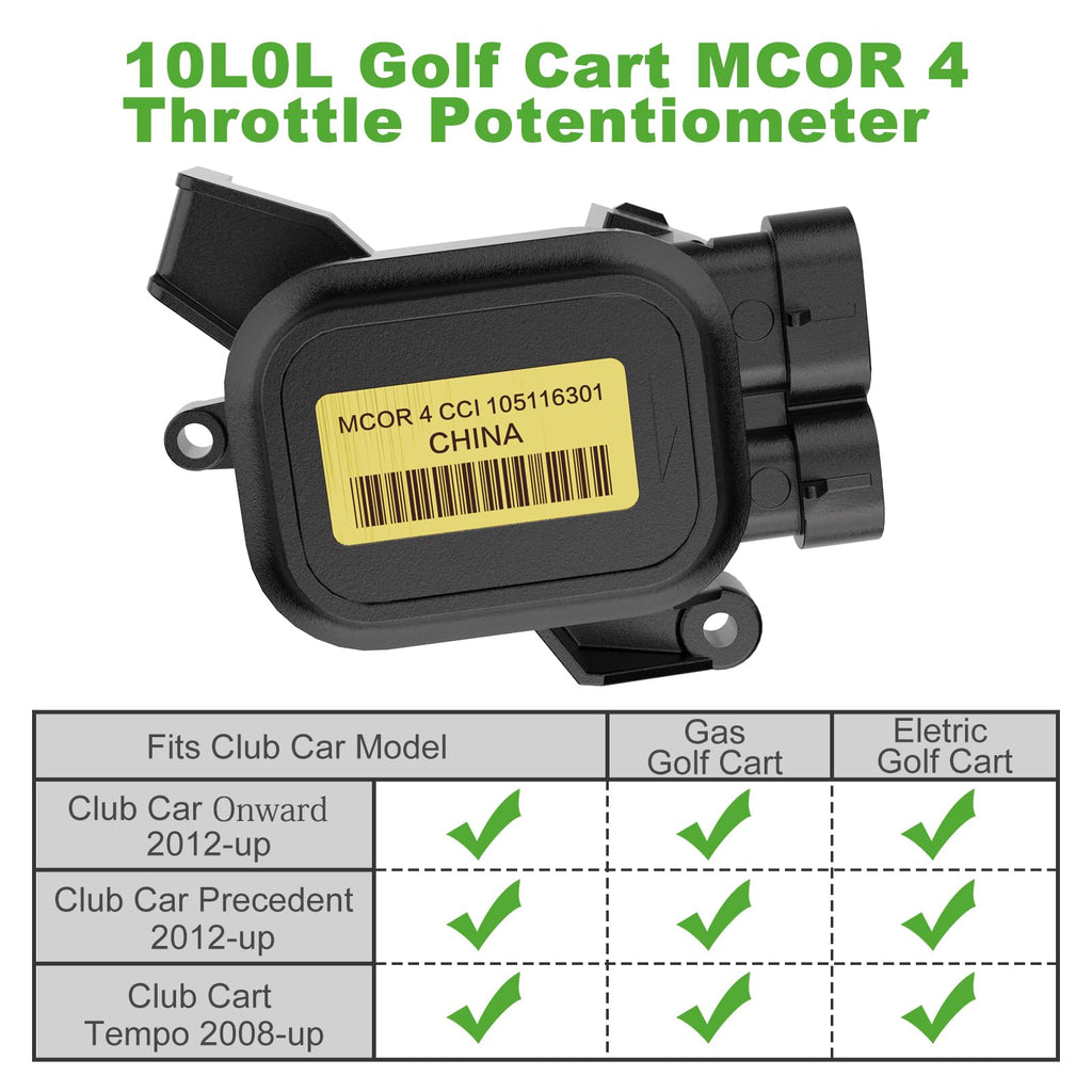 Throttle Potentiometer for Golf Cart R529884