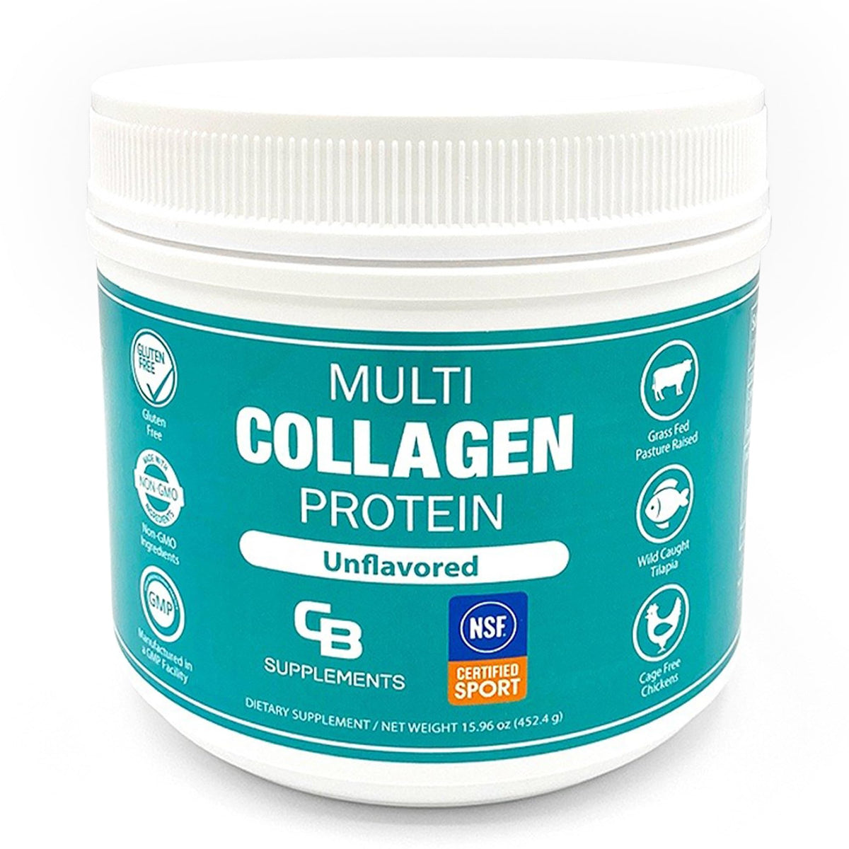 Multi Collagen Protein Powder Unflavored 58 Servings H530034