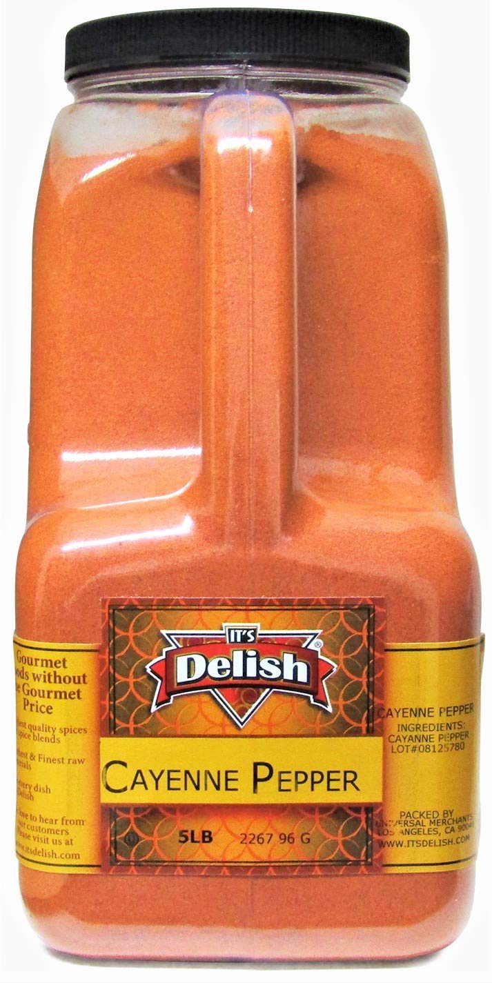 Cayenne Pepper Powder 5 LBS All-Natural Kosher Non-GMO D572