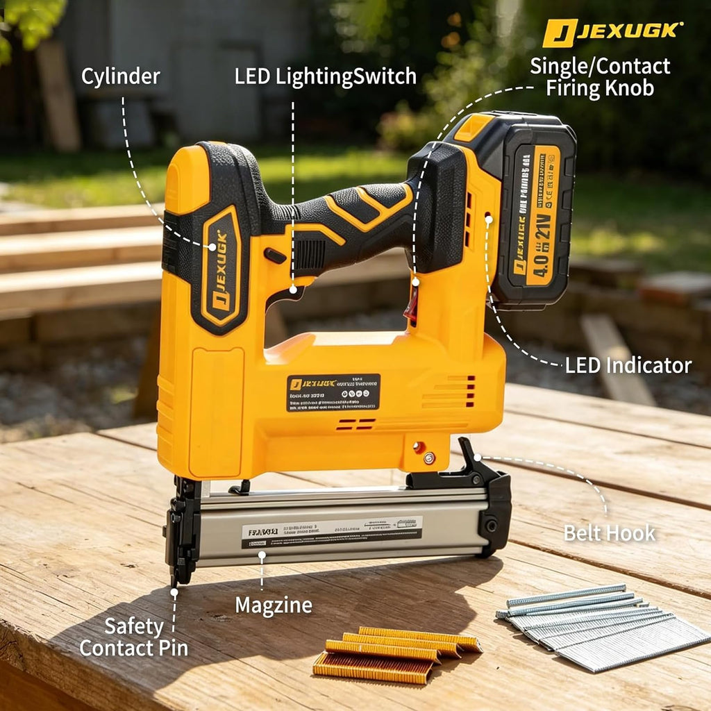 Cordless Nail Gun with Battery B37579