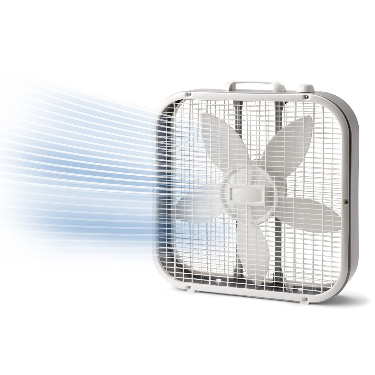 20 Inch White 3 Speed Box Fan T1705