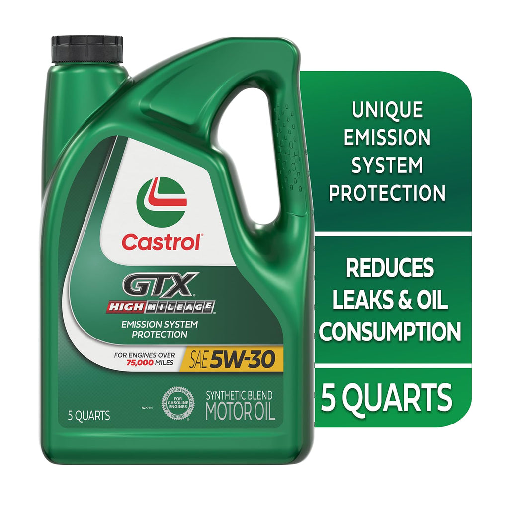 5W-30 Synthetic Blend Motor Oil, 5 Quarts X934135