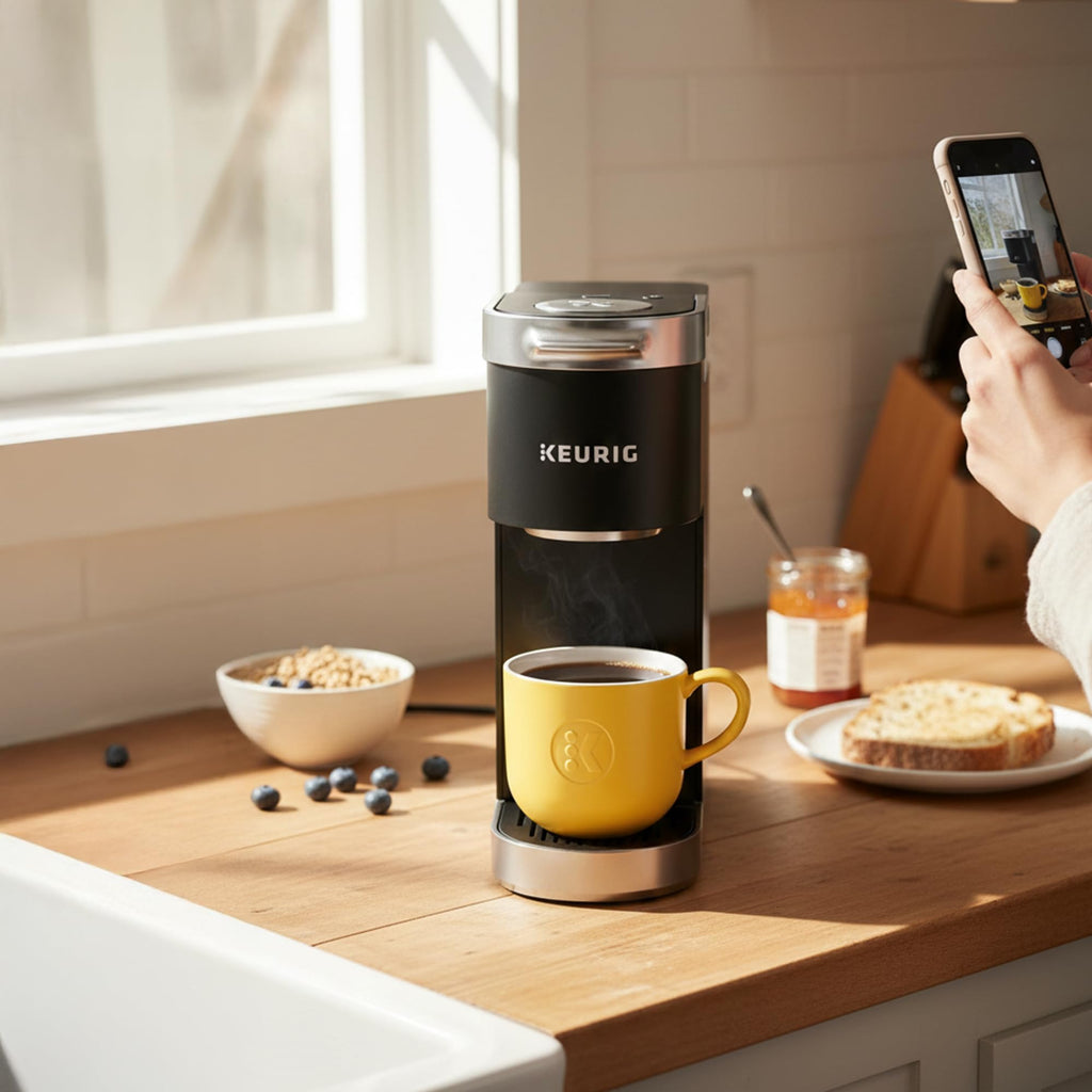 Single Serve Coffee Maker Black D49911