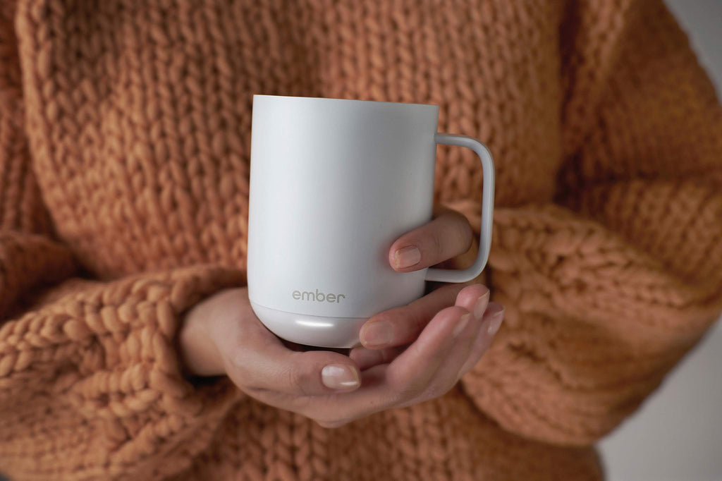 White 10 Ounce Temperature Control Smart Mug F986819