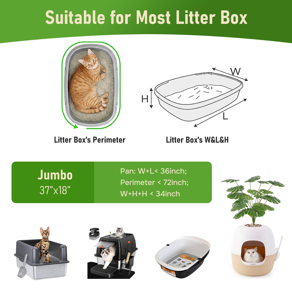 Cat Litter Box Liners Large 20 Count Y287519