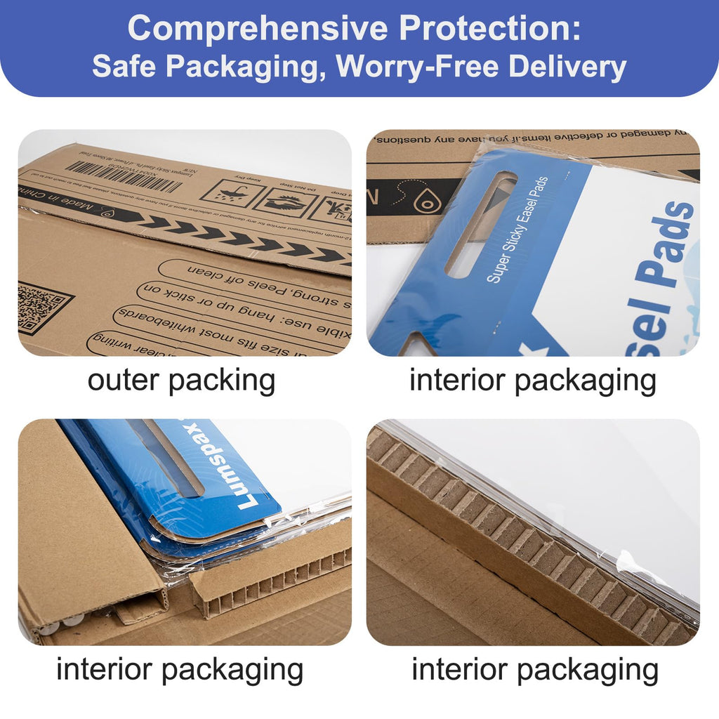 Bleedproof Self-Adhesive Easel Pads 25 x 30 Inches 3 Pads F473560