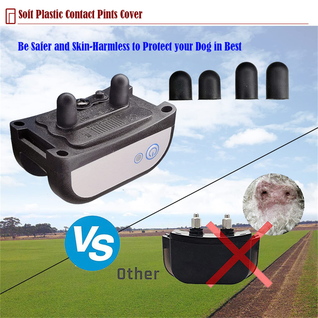 Wireless Dog Fence Pet Containment System, 1/2 Acre, Waterproof Rechargeable Training Collar T162