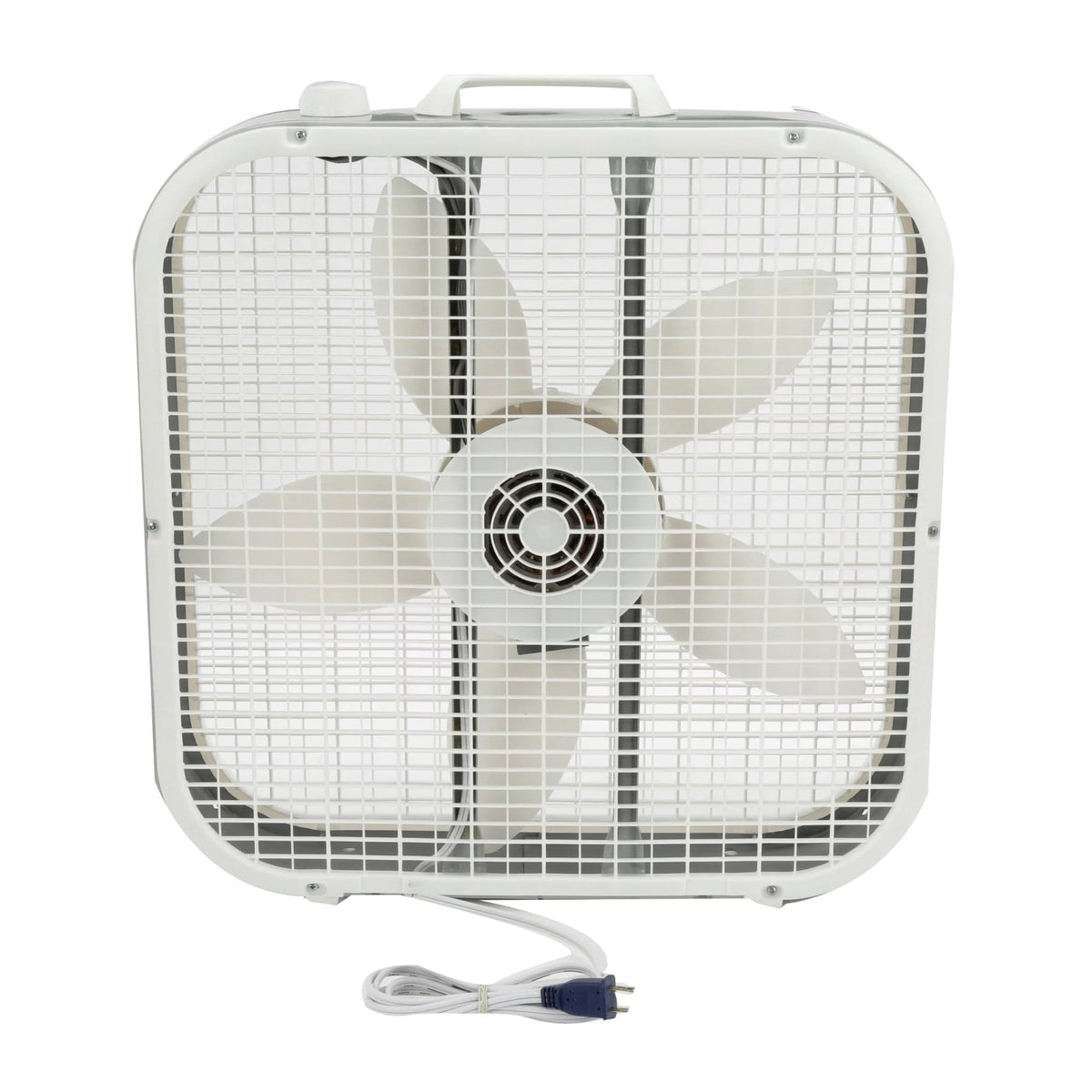 20 Inch White 3 Speed Box Fan T1705