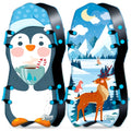 45” Foldable Foam Snow Sled with Handles U96618