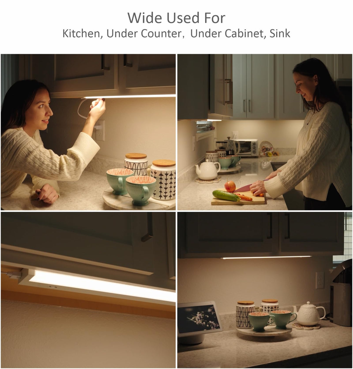 24 Inch 12W Dimmable LED Under Cabinet Lighting L38834