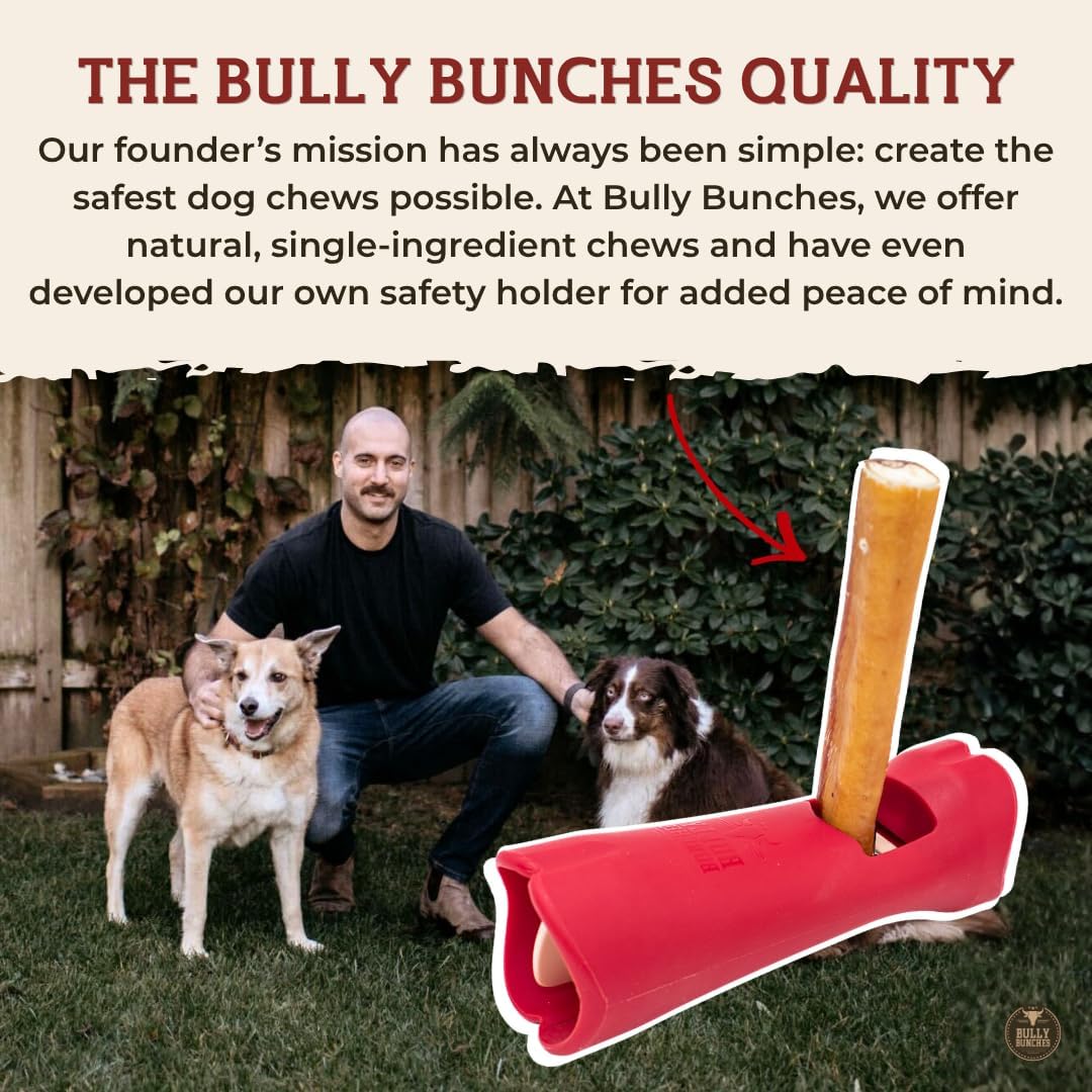 6" 5 Pack Odor-Free Bully Sticks Dog Treats S6783
