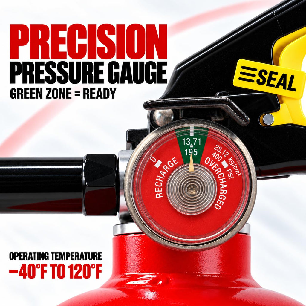 2.5 lb ABC Dry Chemical Fire Extinguishers 6-Pack I368729