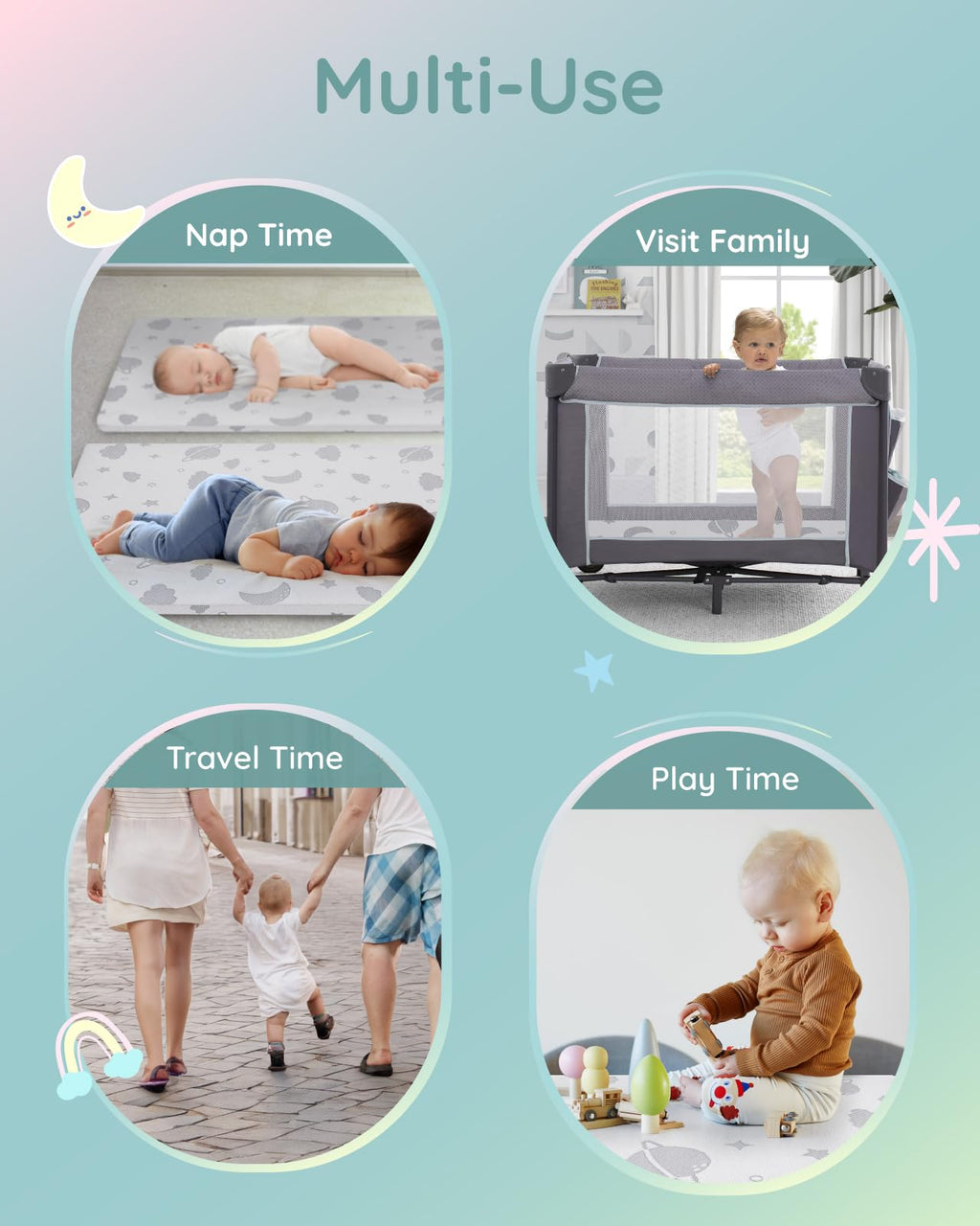 Portable Playpen Mattress L704541