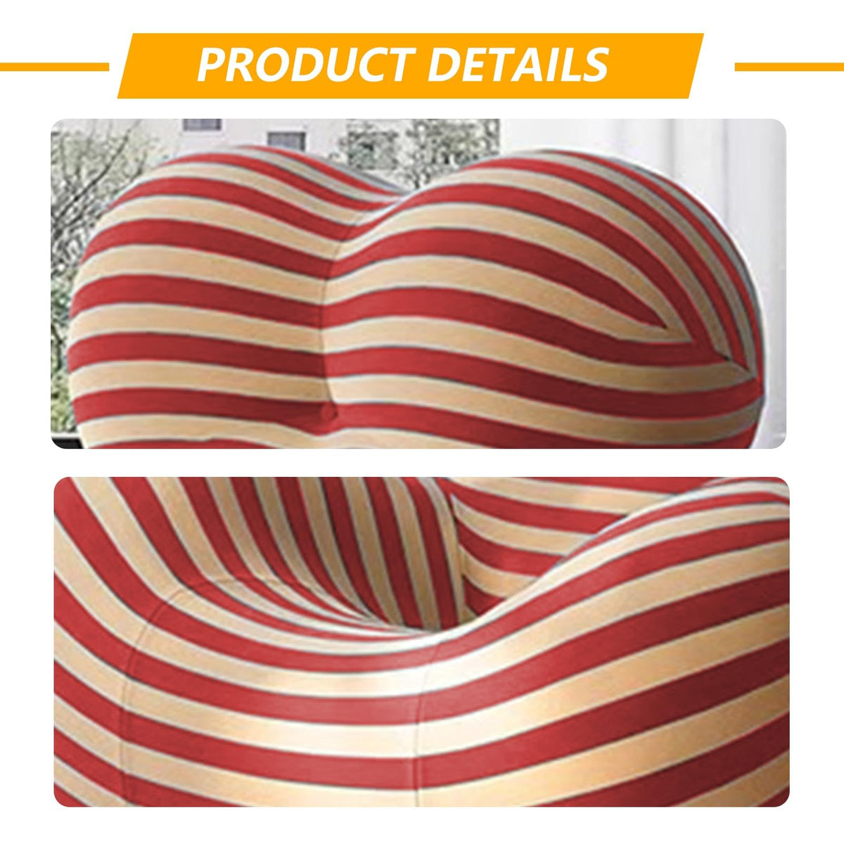 Memory Foam Bean Bag Chair with Filler Included V550
