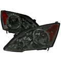 Chrome Housing Smoke Lens Headlights K9930