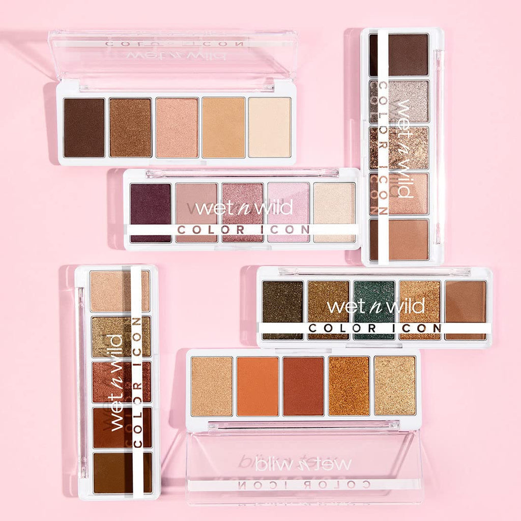 5 Pan Matte Shimmer Metallic Eyeshadow Palette J548756