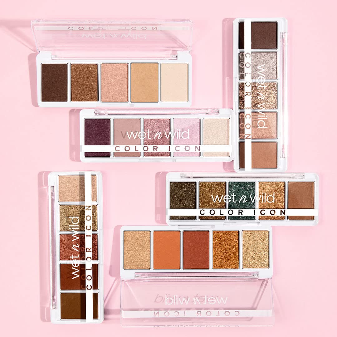 5 Pan Matte Shimmer Metallic Eyeshadow Palette J548756