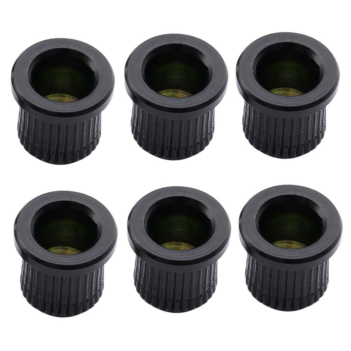 Guitar String Ferrules, Black (Set of 6) L32945