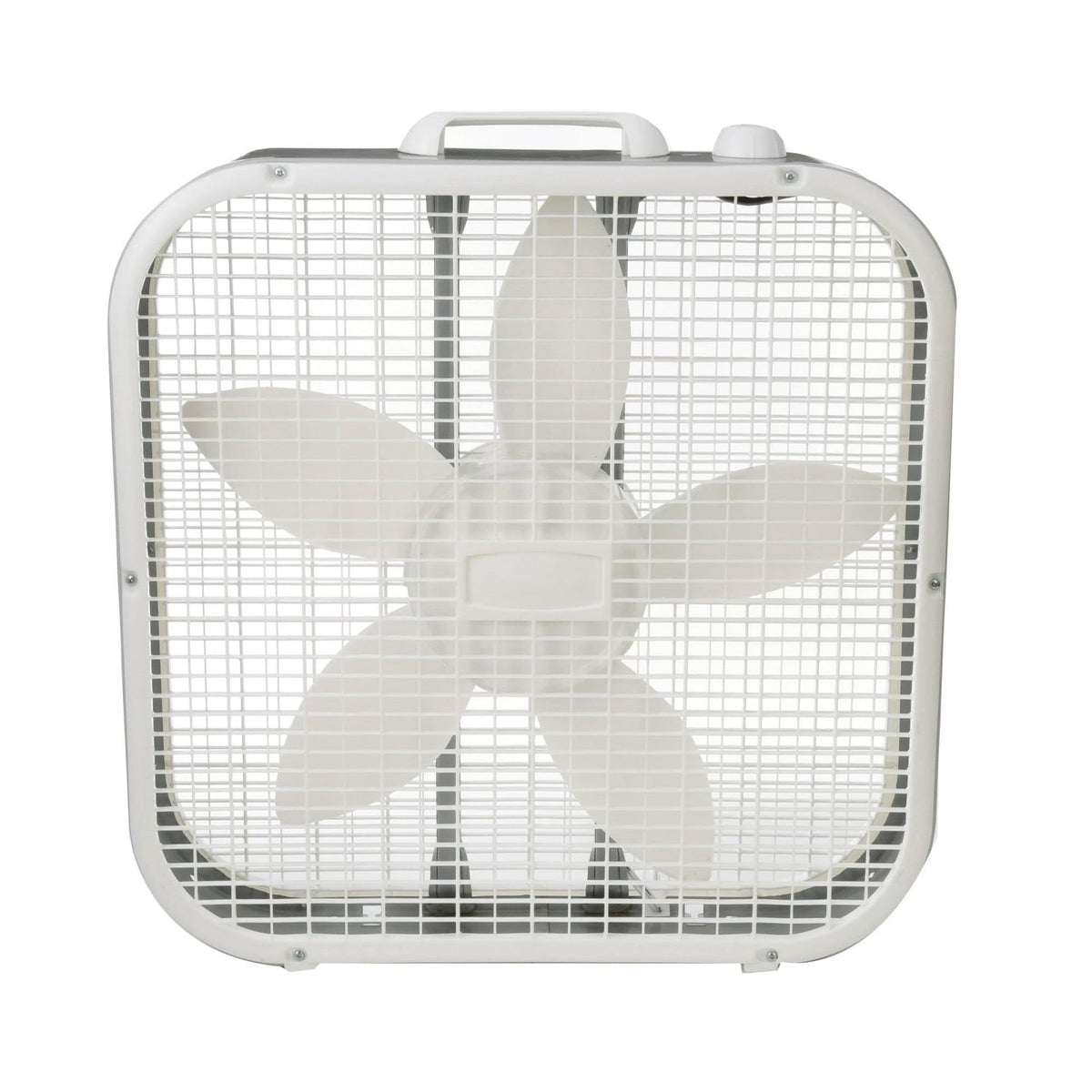 20 Inch White 3 Speed Box Fan T1705