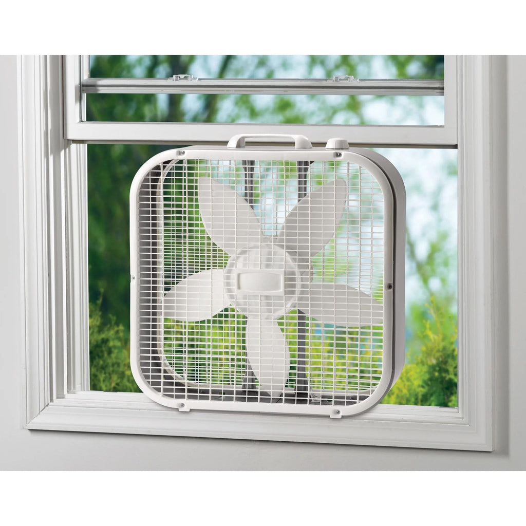 20 Inch White 3 Speed Box Fan T1705
