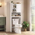 Over the Toilet Storage Cabinet with Doors and Adjustable Shelves G74501