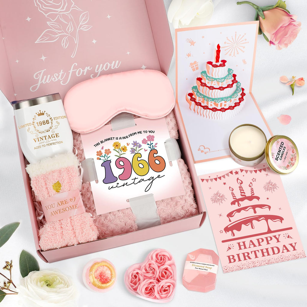 Spa Gift Basket with Blanket W9158
