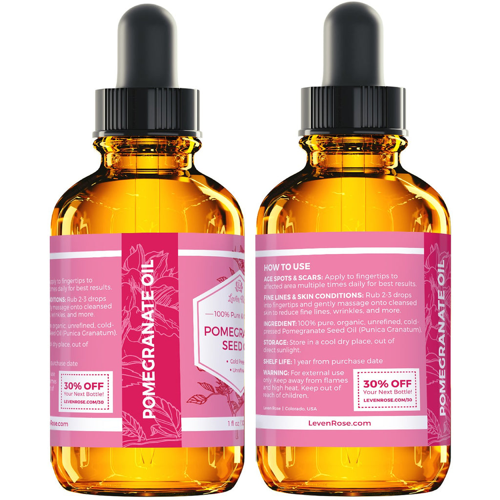 Organic Pomegranate Seed Oil 1 oz L259
