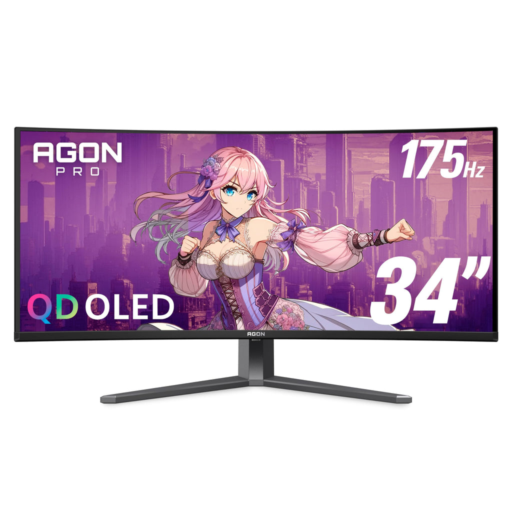 34" Curved QD OLED 175Hz Gaming Monitor I137