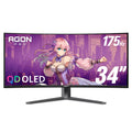 34" Curved QD OLED 175Hz Gaming Monitor I137