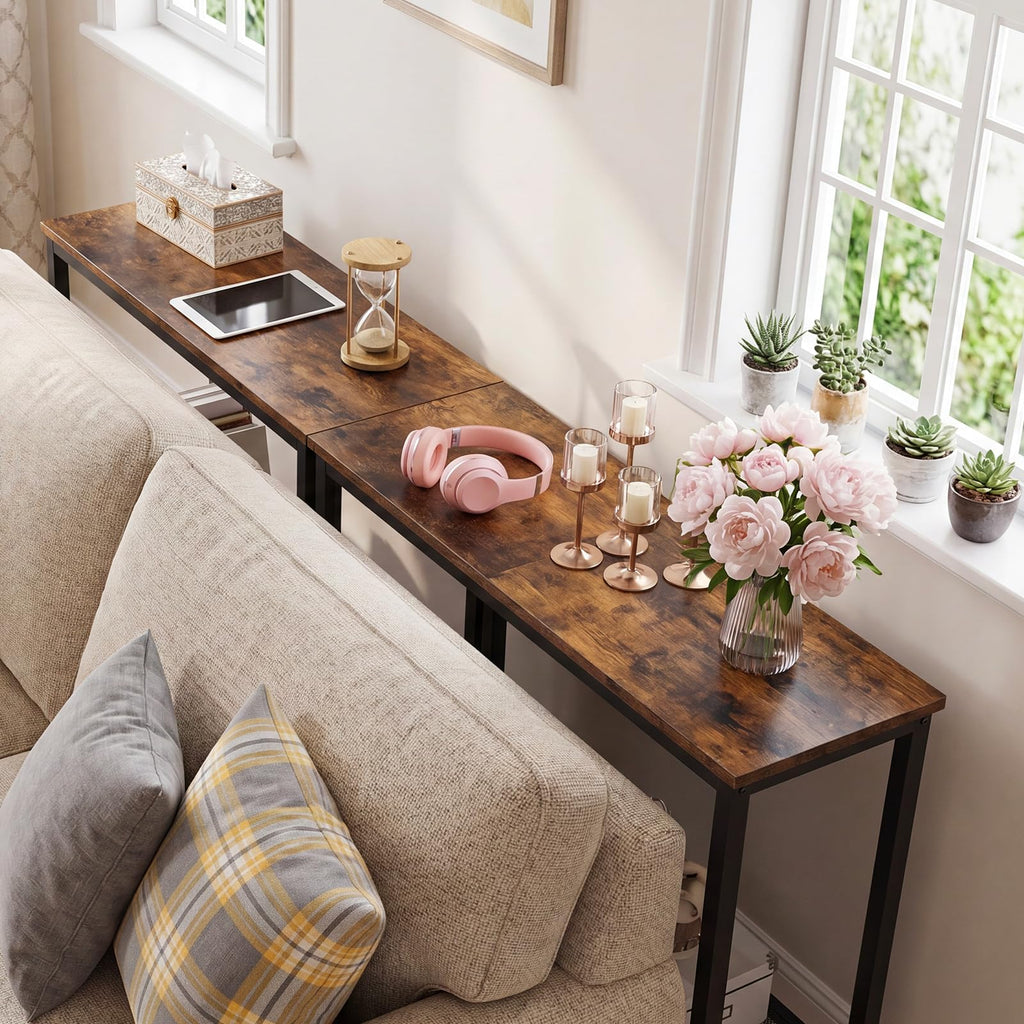 29.5" Narrow 2 Tier Console Table W83002