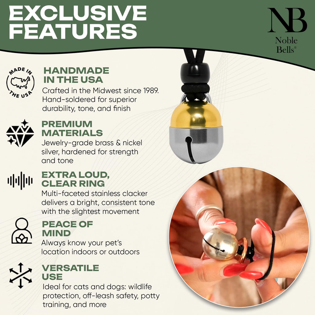 Extra Loud Collar Bell for Cat or Dog Z343