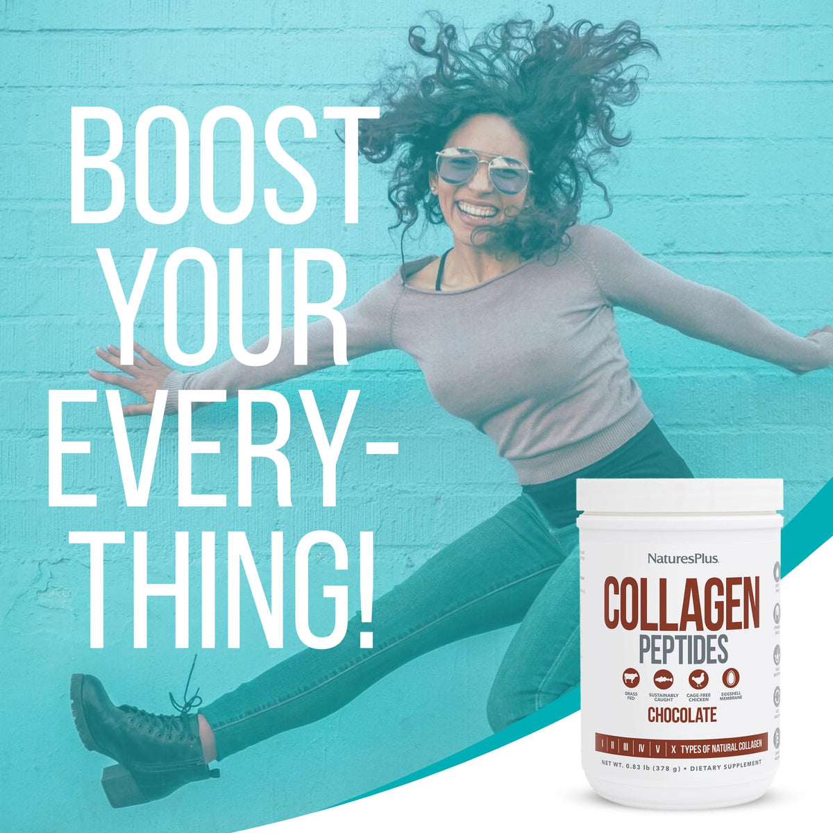 Chocolate Collagen Peptides Powder W872