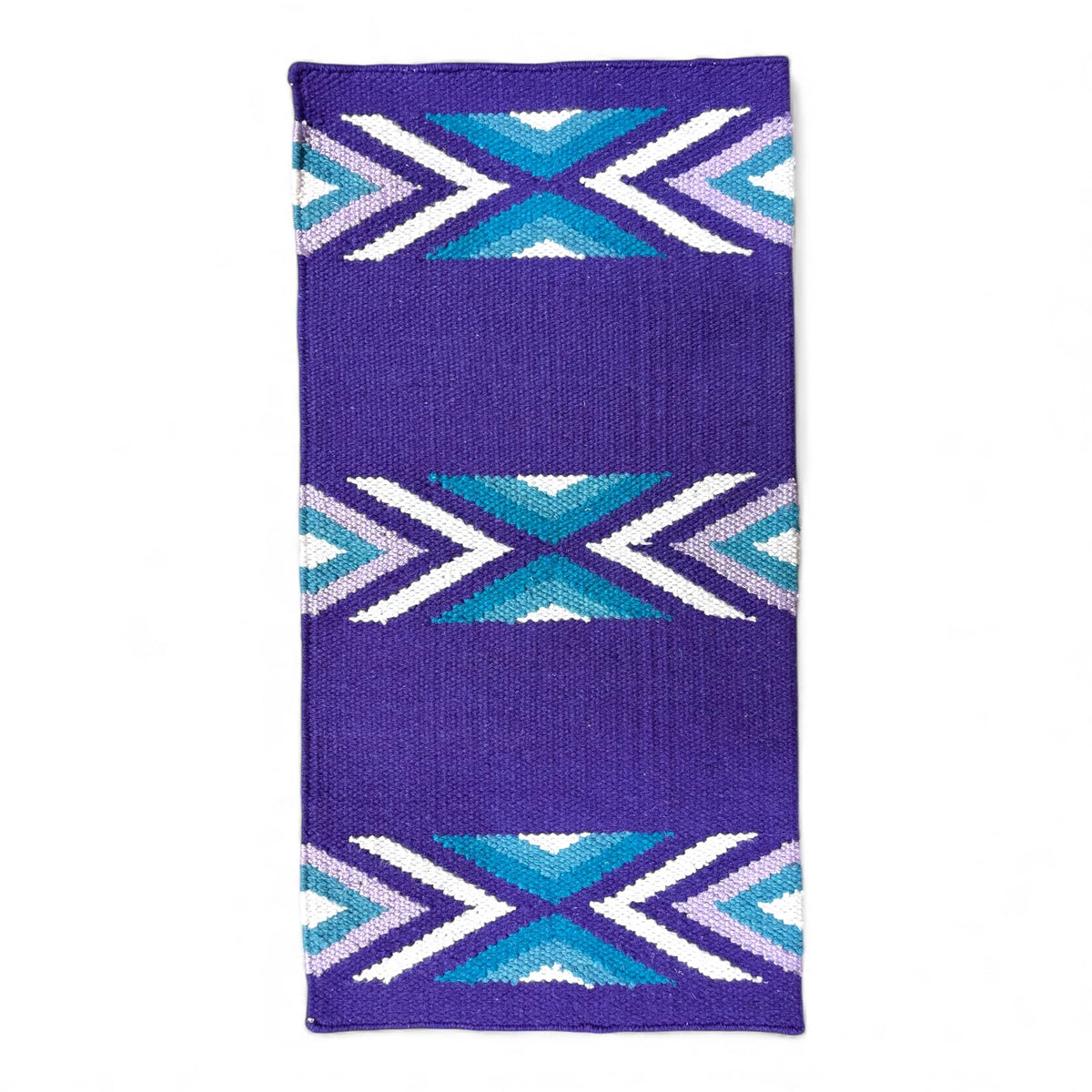 New Zealand Wool Handwoven Horse Saddle Blanket 36x34 Inches D856502