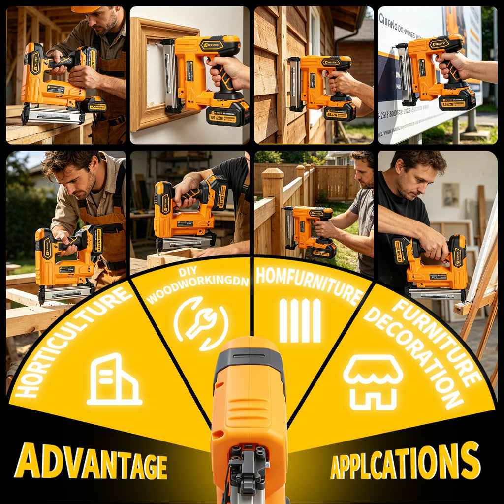 Cordless Nail Gun with Battery B37579