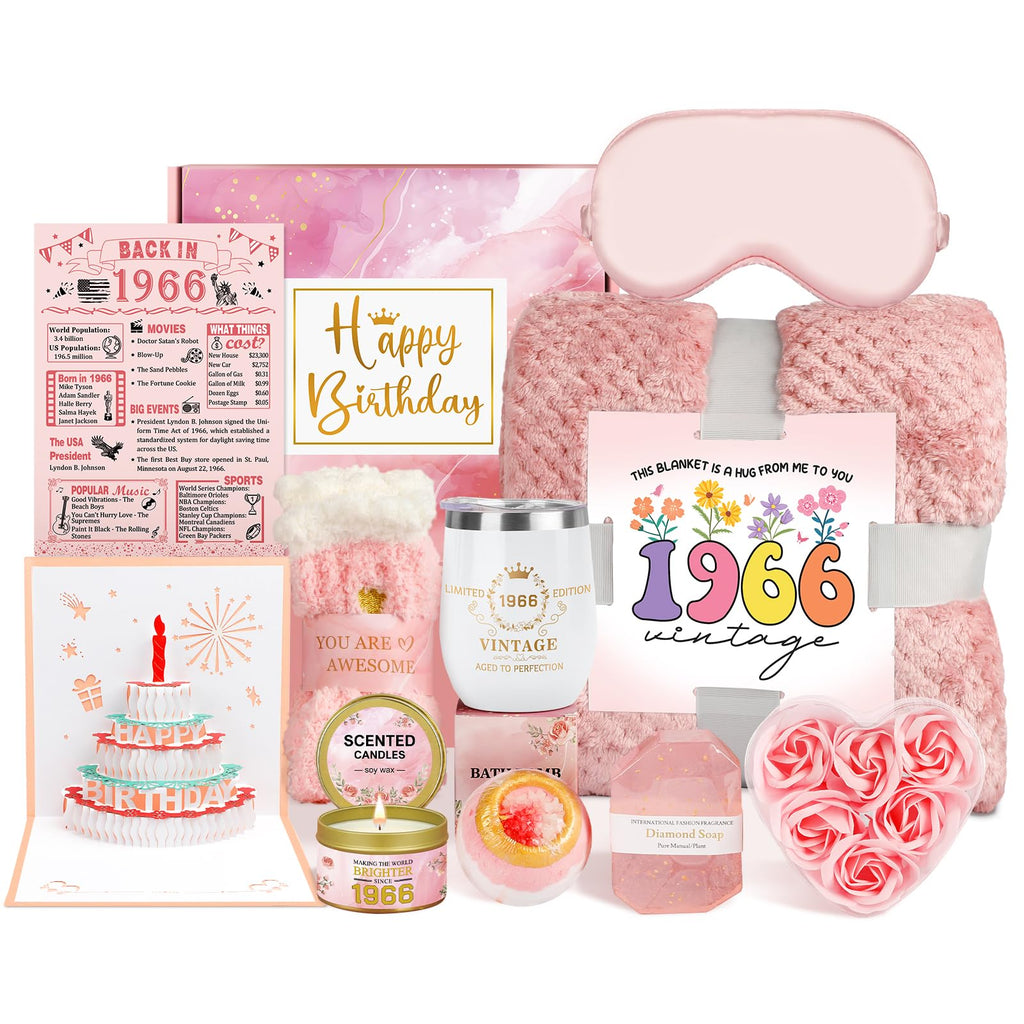 Spa Gift Basket with Blanket W9158