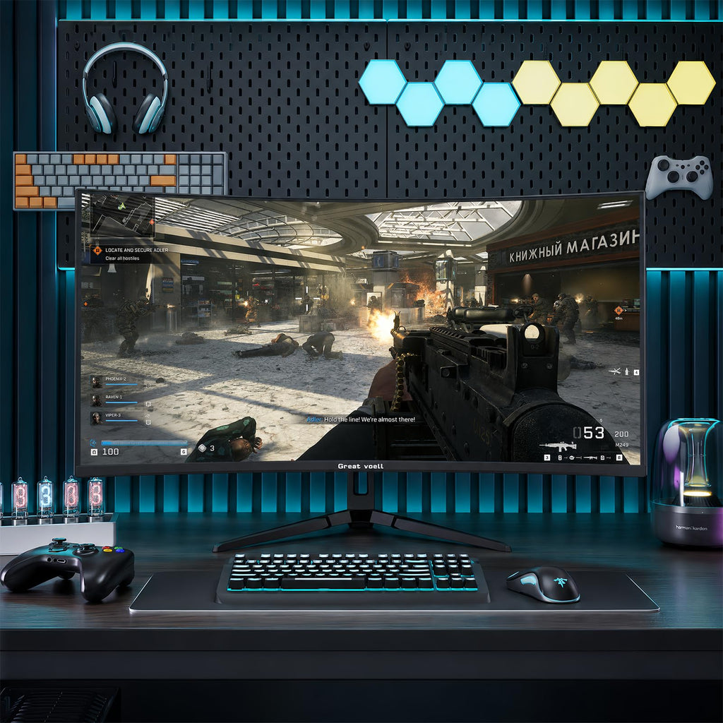 27 Inch 240Hz Curved Gaming Monitor 2K QHD P308