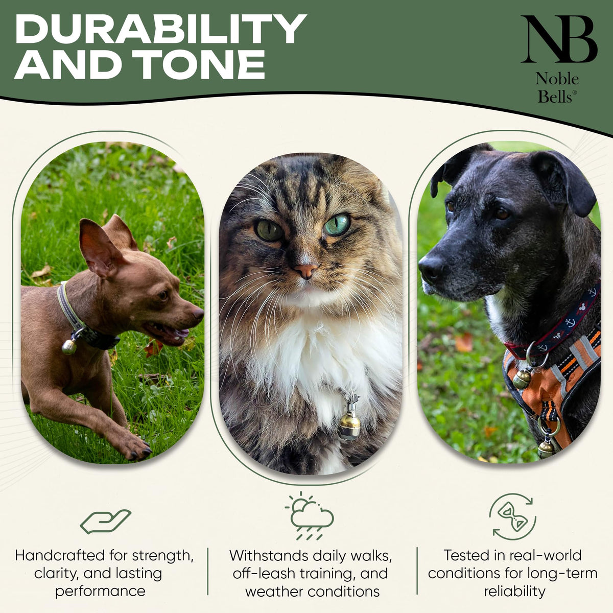 Extra Loud Collar Bell for Cat or Dog Z343
