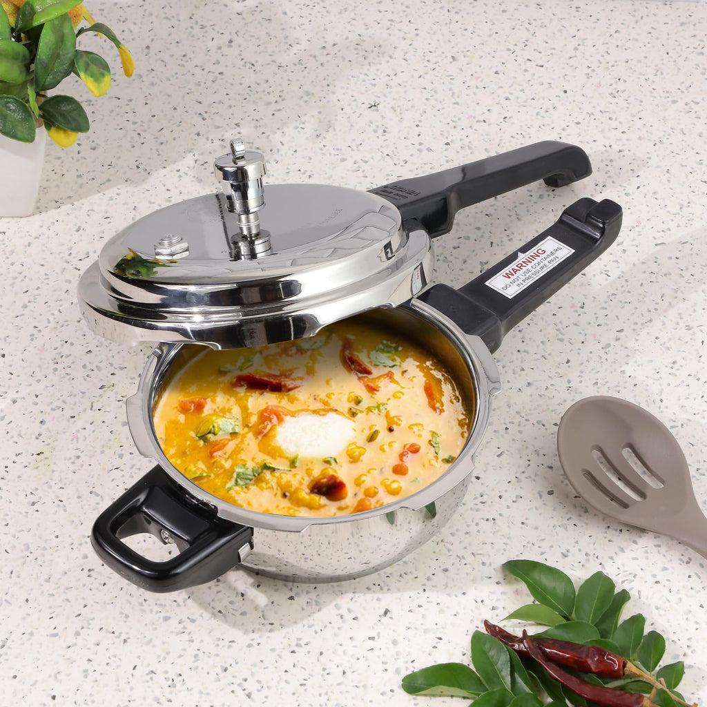 Stainless Steel 3 Litres Pressure Pan with Lid O58569
