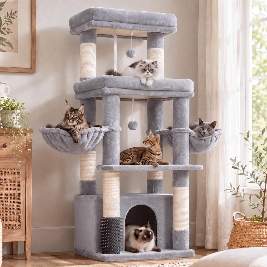 Cat Tree Tower with Extra Large Platform H626295